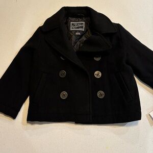 Rothschild Classic Black Kids Peacoat